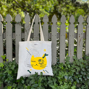 
                  
                    Load image into Gallery viewer, Tote Bag | Ethical Fashion | Sydney Australia | Good Coffee Project | The Social Outfit | Cat
                  
                
