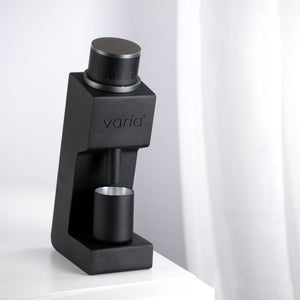 
                  
                    Load image into Gallery viewer, Varia VS3 Electric Stepless Grinder Front View Black
                  
                